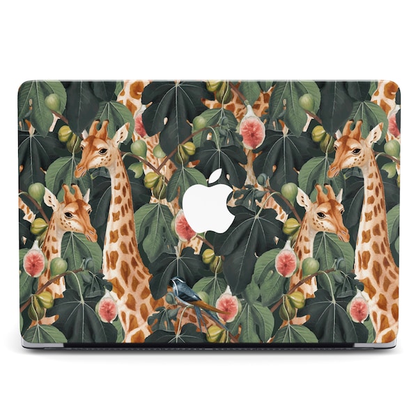 Safari Print Macbook Pro Case 16 Inch 2018 Giraffe Macbook Air 13 Inch Case 2017 Macbook Pro 13 Case Fruit Macbook Pro 15 Inch Case HP0634