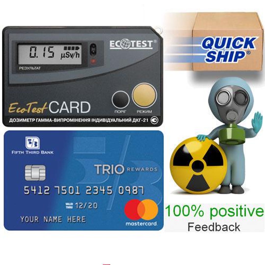 Terra-P Dosimeter Geiger Counter - Radiation Detector For X-ray, EMP, Ecotest Radiometer