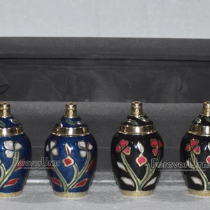 Metallurne für menschliche Asche, Erwachsene Bestattungs-Urne-personalisierte Gedenkurne, elegante Andenken-Urnen-männlich weibliche Urne für Asche 3 Cu. hinein.