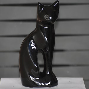 Cat Urn For Loving Pets- Super Shiny & Glossy Enamled Cat Cremation Urn For Loving Pets, Completely Handicrafted Cat Urn ( 20 Cu. In )