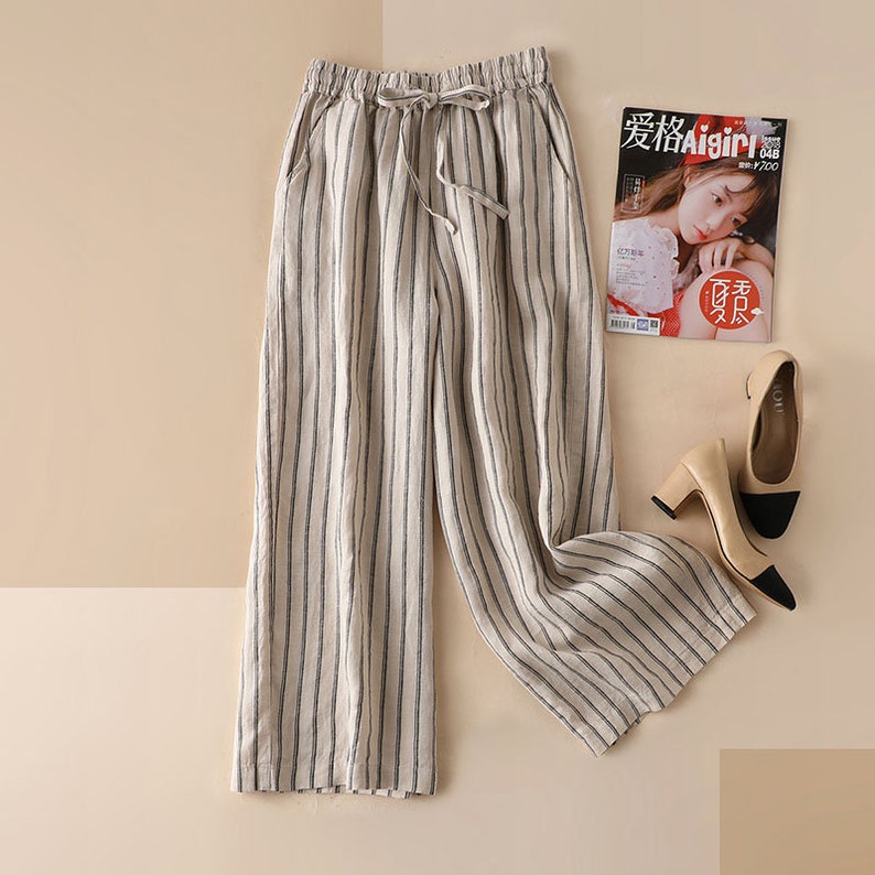 loose linen pants