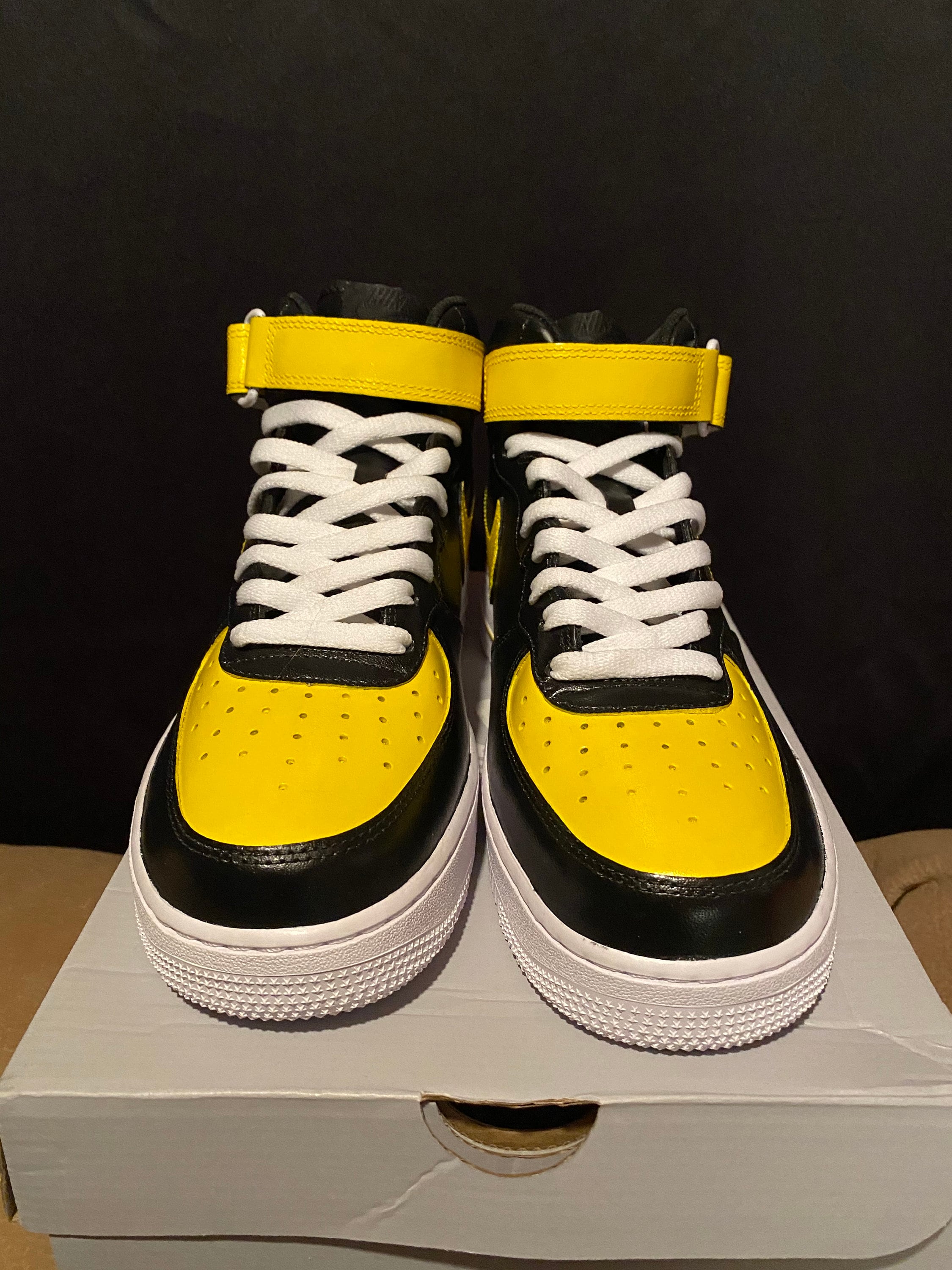 red black yellow air force 1