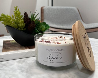 Soy Wax Candle | Home Decor Jar Candle 20oz | Gift Ideas | Fall | Winter