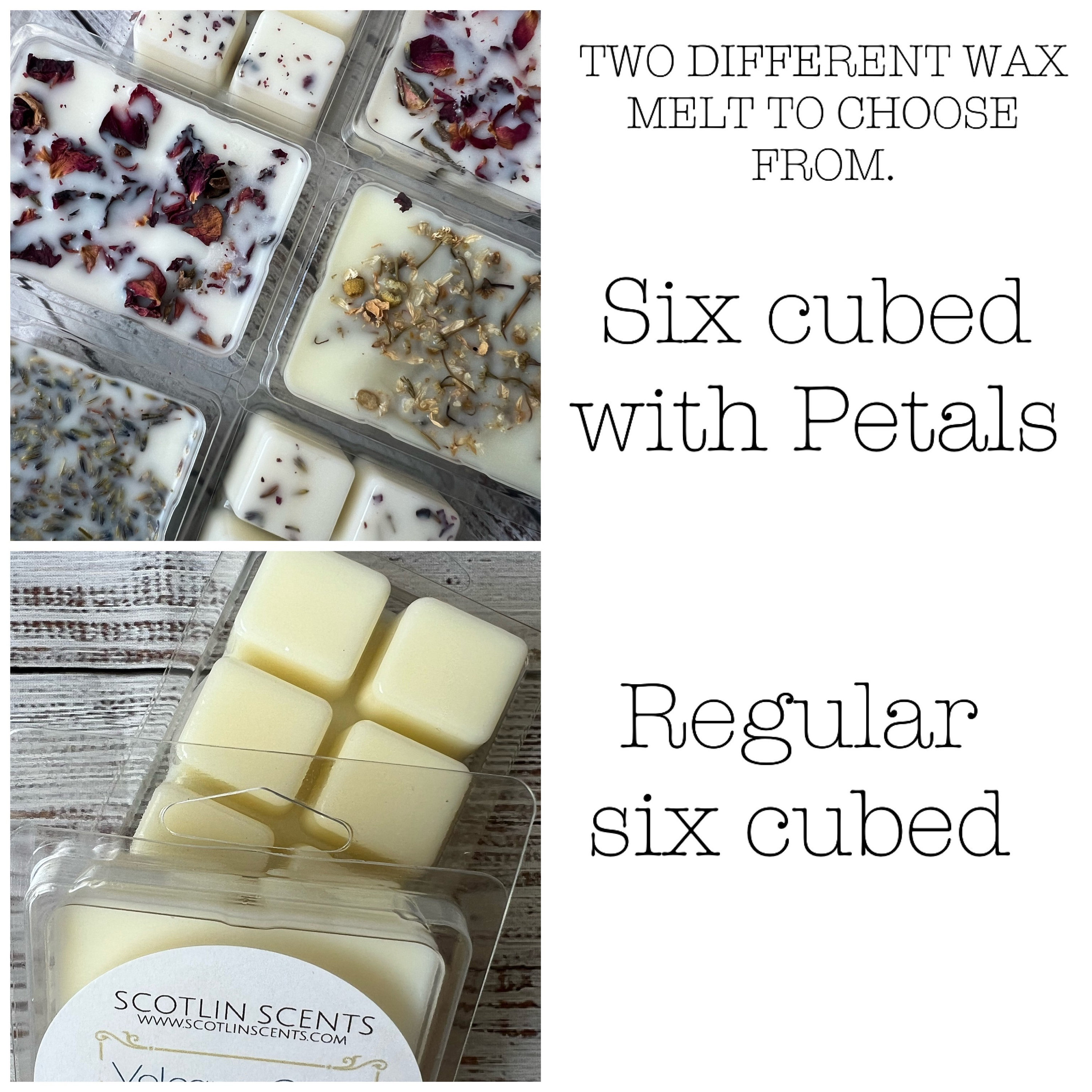 Scented Wax Melts, Peppermint + Eucalyptus Scent, Peppermint Wax Melts, Wax  Melts Wax Cubes Strong Scent, Handmade, Scented Wax Melts Bulk, USA Made
