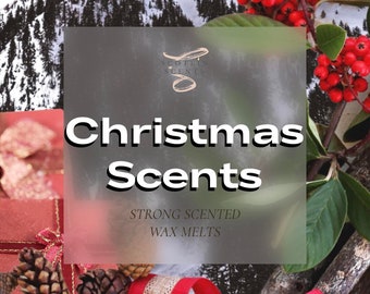 CHRISTMAS STRONG SCENTED Wax Melts | Christmas Gift | gift ideas | Holiday gifts | Christmas scents | autumn wax melts | Christmas wax melts
