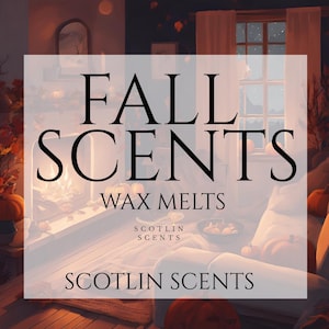cires fondantes FORTEMENT PARFUMÉES | Parfums d&#39;automne | idées cadeaux | Action de grâces | cire d&#39;automne fondue | senteurs d&#39;automne
