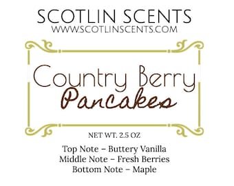 Country Berry Pancakes | Strong Scented WAX MELTS