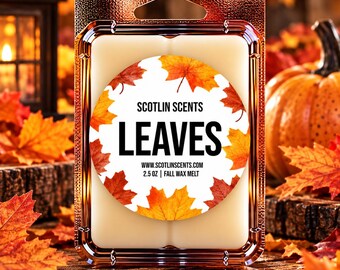 Leaves | STRONG SCENTED Wax Melts | Gift Ideas |