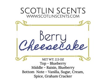Berry Cheesecake | STRONG SCENTED Wax Melts | Gift Ideas |