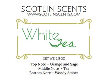 White Tea | Strong Scented WAX MELTS