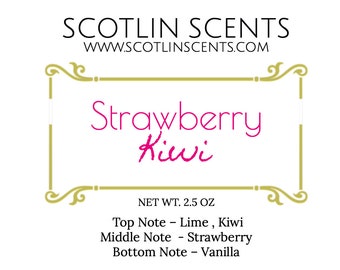 Strawberry Kiwi | STRONG SCENTED Wax Melts | Gift Ideas |