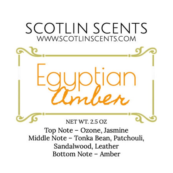 Egyptian Amber | STRONG SCENTED Wax Melts | Gift Ideas |