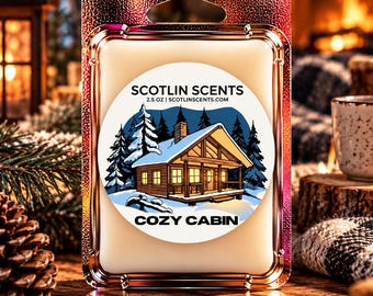 Cozy Cabin | STRONG SCENTED Wax Melts | Gift Ideas |