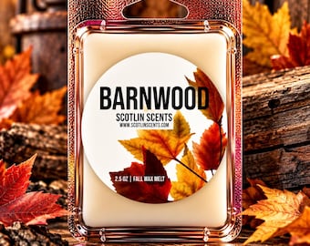 Barnwood | STRONG SCENTED Wax Melts | Gift Ideas |