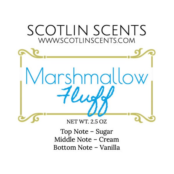 Marshmallow Fluffs | STRONG SCENTED Wax Melts | Gift Ideas |