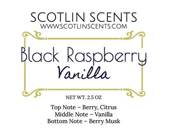 Black Raspberry Vanilla | STRONG SCENTED Wax Melts