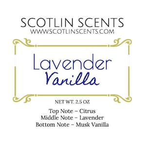 Lavender Vanilla| STRONG SCENTED Wax Melts | Gift Ideas |