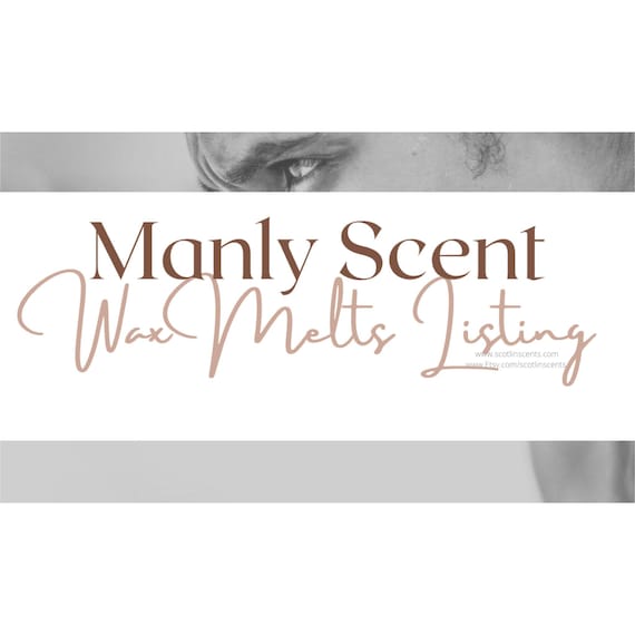 Manly Wax Melts | Gift Ideas | Spring | Manly | Father's Day