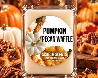 Pumpkin Pecan Waffle | STRONG SCENTED Wax Melts | Gift Ideas |