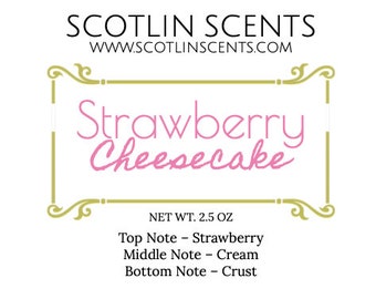 Strawberry Cheesecake | STRONG SCENTED Wax Melts | Gift Ideas |