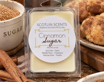 Cinnamon Sugar | Strong Scented WAX MELTS
