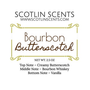 Bourbon Butterscotch | STRONG SCENTED Wax Melts | Gift Ideas |