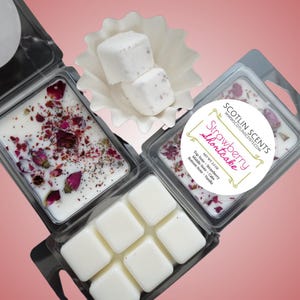 Aardbeientaart | STERK GEURENDE Wax Melts | Cadeau-ideeën |