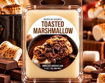 Toasted Marshmallow | STRONG SCENTED Wax Melts | Gift Ideas |