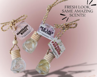 Car Diffuser  | Car Fragrance | Car hanging | New Driver | Car Freshies | diamond bottle