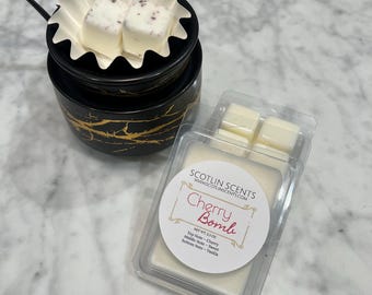 Bomba de cereza / Cera fundida con aroma fuerte / Ideas para regalos /