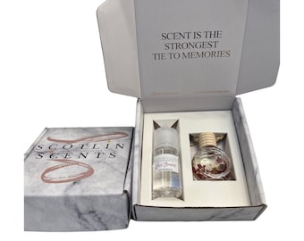 Car Diffuser Set Gift box  | Car Fragrance | Car hanging | New Driver | Car Freshies | circle bottle
