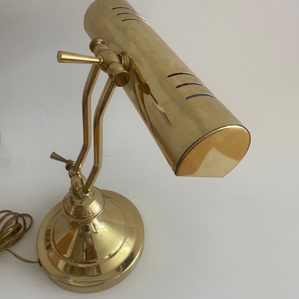 Vintage Brass Lamp Etsy