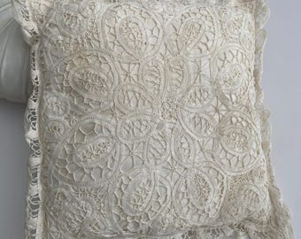 Lace and around Throw Pillows