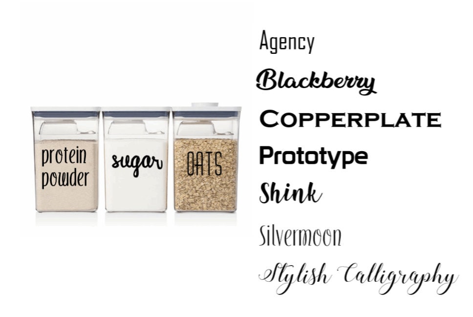 Küchendose Vinyl Aufkleber Aufkleber Geschenke für | Etsy