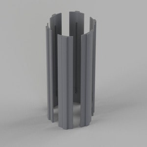Low-Profile Grips for Roman Props MPP Saber Hilt (.stl file)