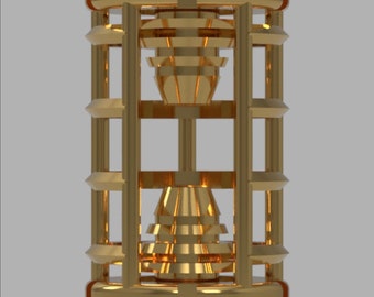 1"  Crystal Chamber (.stl file)