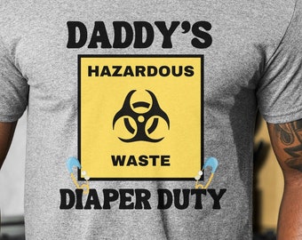 Daddy Diaper Duty Shirt - Etsy