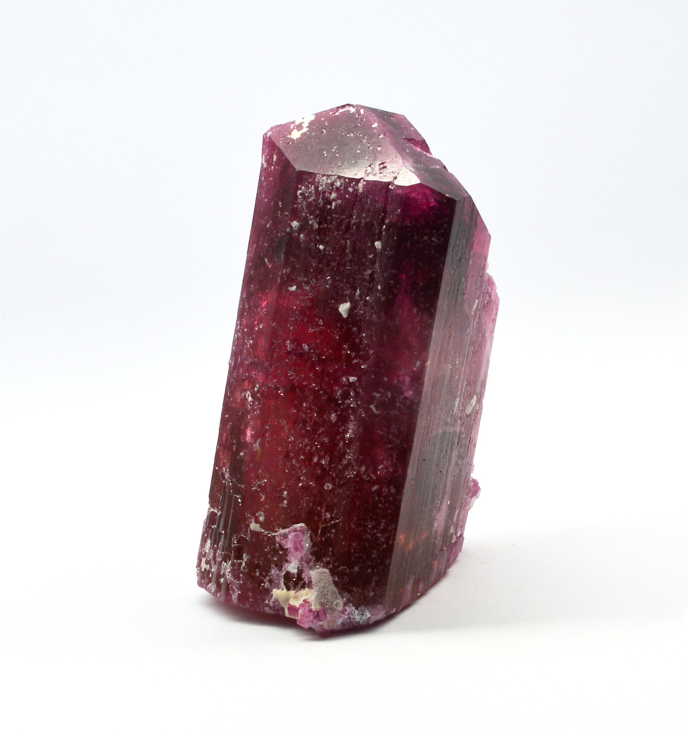 Transparent dark pink crystal of tourmaline Etsy