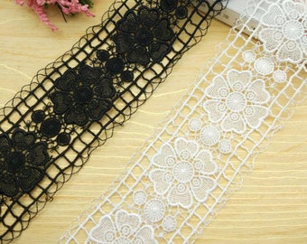 High-quality Venetian lace straps for lace headbands, wedding garters, veils, clothing design 2 yards