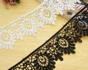 2 yards Exquisite lace Venetian lace decoration, vintage lace edge decoration, clothing and home textile decoration, skirt, DIY sewing