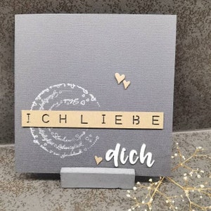 Karte Ich liebe dich Artikel Nr. 0037