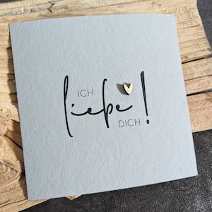 Karte Ich liebe dich Artikel Nr. 0030