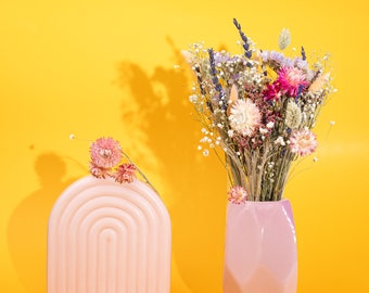 Blumenstrauß Getrocknet "Frühlingstraum" mit natürlichen, bunten Blüten