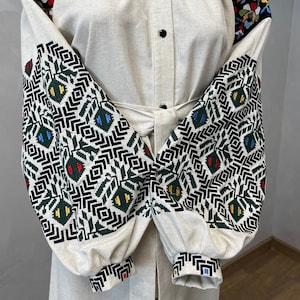 Borshchivska Vyshyvanka Dress - Ukrainian dress, Unique wedding dress, Ukraine dress, Vyshyvanka Blouse