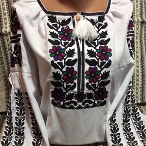 Borshchivska Vyshyvanka Woman – Ukrainische Bluse, Vyshyvanka Bluse, Vyshyvanka Kleid, Ukrainisches Kleid