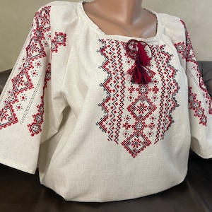 Hand embroidery Vyshyvanka Woman – Ukrainian blouse, Vyshyvanka blouse, Vyshyvanka dress, Ukrainian dress