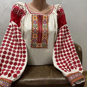 Hutsul Vyshyvanka Woman – Ukrainian blouse, Vyshyvanka blouse, Vyshyvanka dress, Ukrainian dress