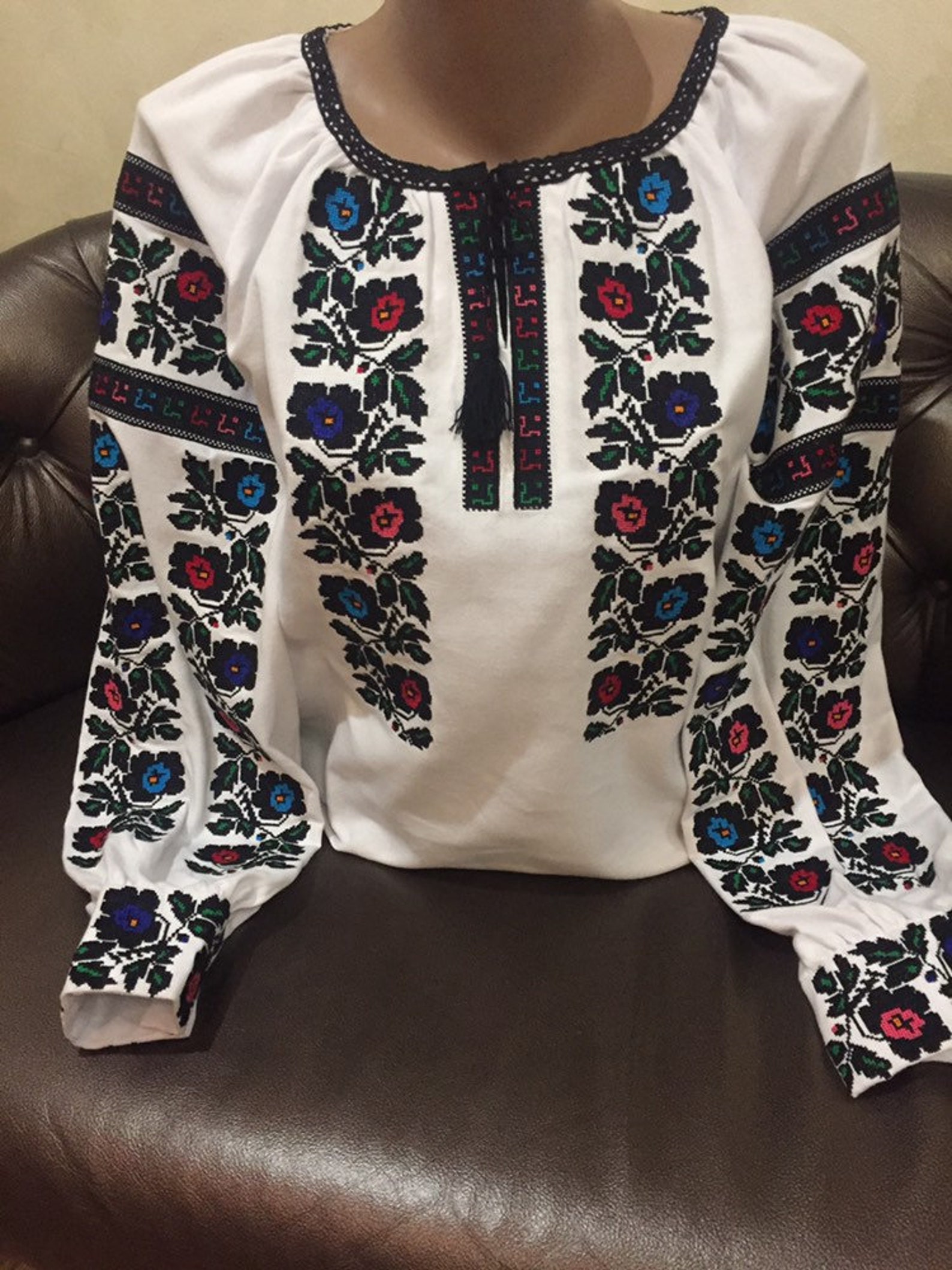Vyshyvanka Ukraine Embroidered Blouses TMSavchuk | Etsy