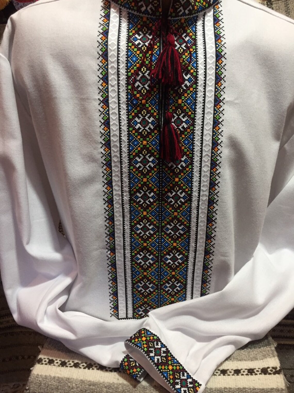 Lyubava dress, men's Vyshyvanka Lubomir