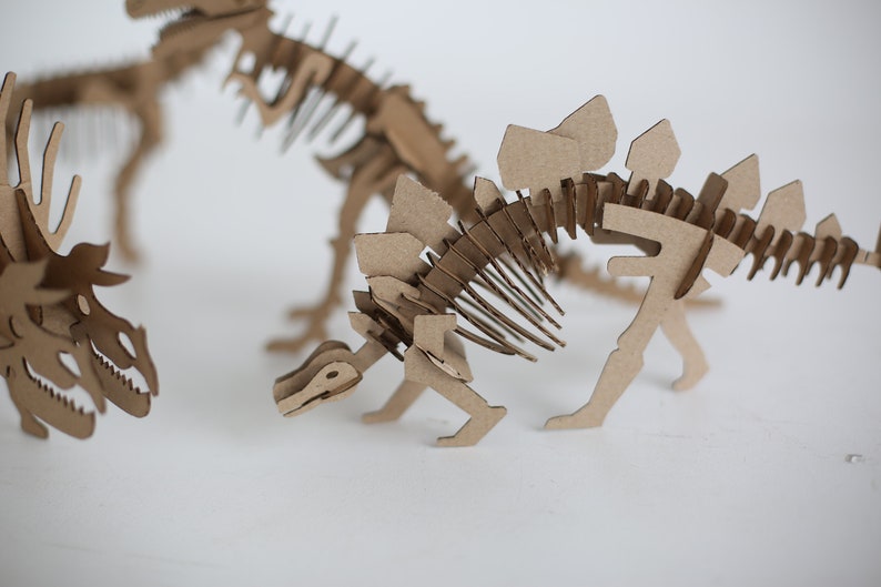 Dinosaur Skeleton Svg Paper Construction Decor 3d Model Animal Statues 3d Puzzle Cardboard Props Dinosaur T Rex Construction Toy Diy Kit Origami Craft Supplies Tools Keyforrest Lt